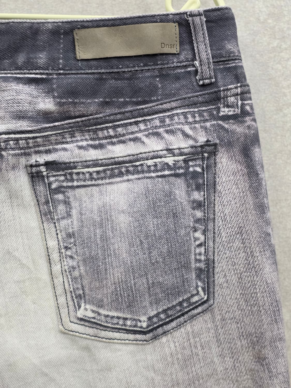 DNSR 그레이 워싱 데님 팬츠 상품이미지3
