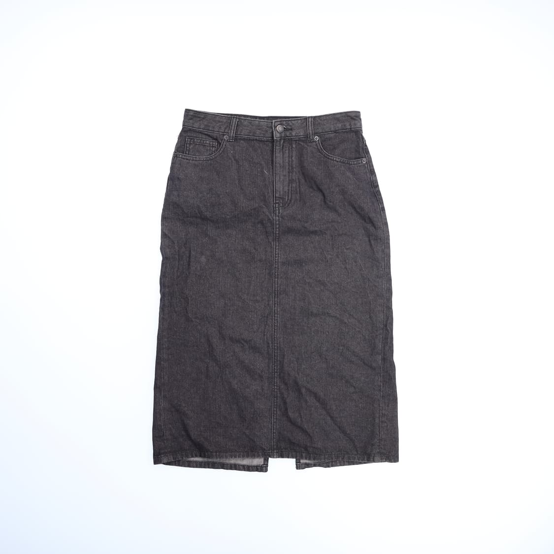 M 탑텐 여성 흑청데님 스커트 0210H2 상품이미지1