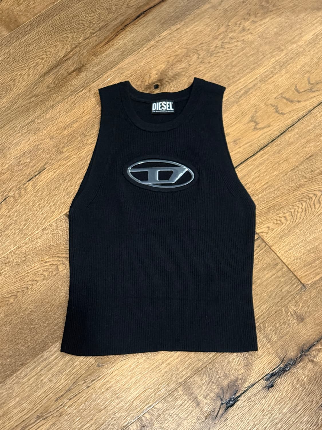 디젤 오네르바 컷아웃 니트탑 나시 S 상품이미지1