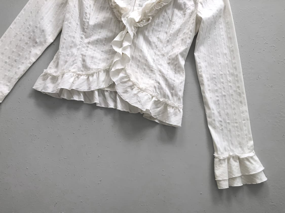 frill crop blouse 상품이미지4
