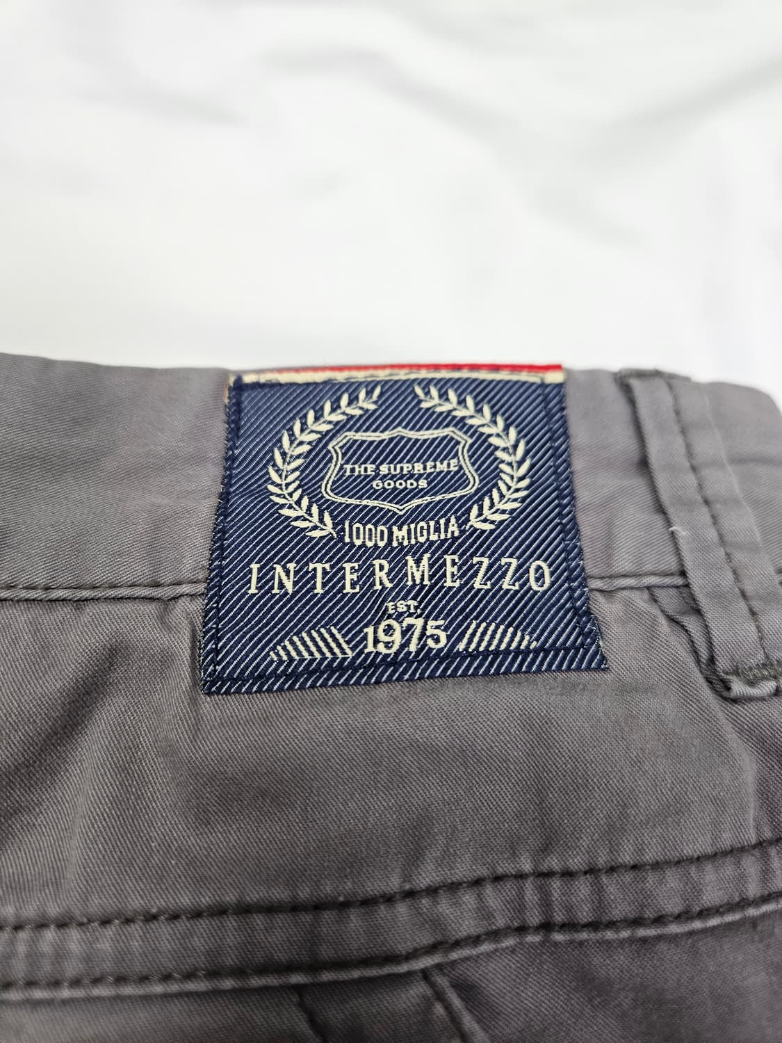 인터메조 턴업 슬랙스 코튼 워크팬츠 바지 34 상품이미지2