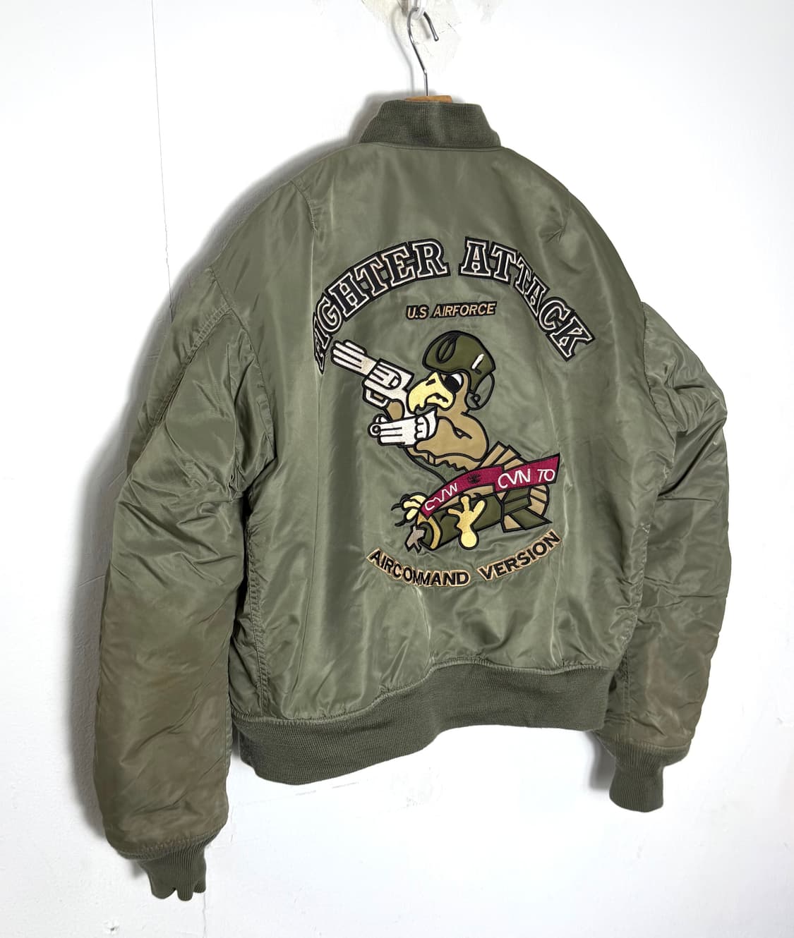 미공군 항공점퍼 ma1 봄버자켓 블루종  상품이미지2