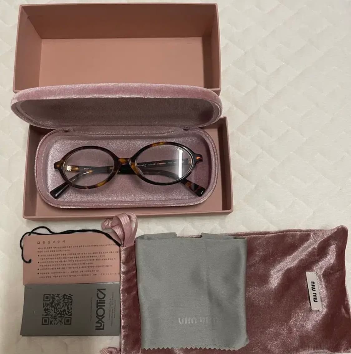 MIUMIU 리가드 안경 상품이미지2