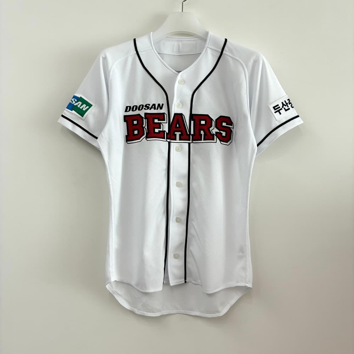 두산베어스 이종욱 마킹 야구 홈 유니폼 상품이미지2