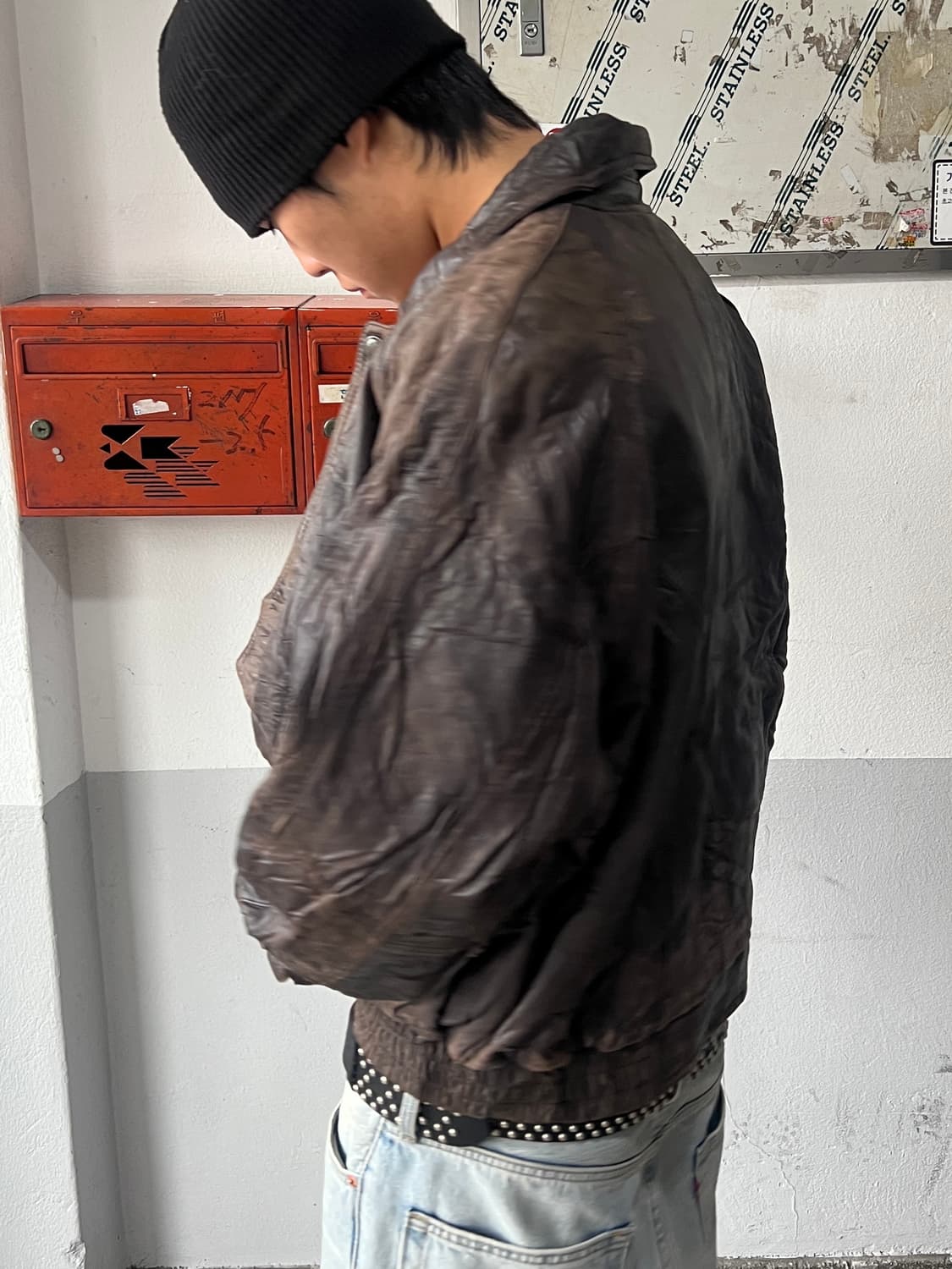 PELLE SPORTS 레더 자켓 상품이미지2