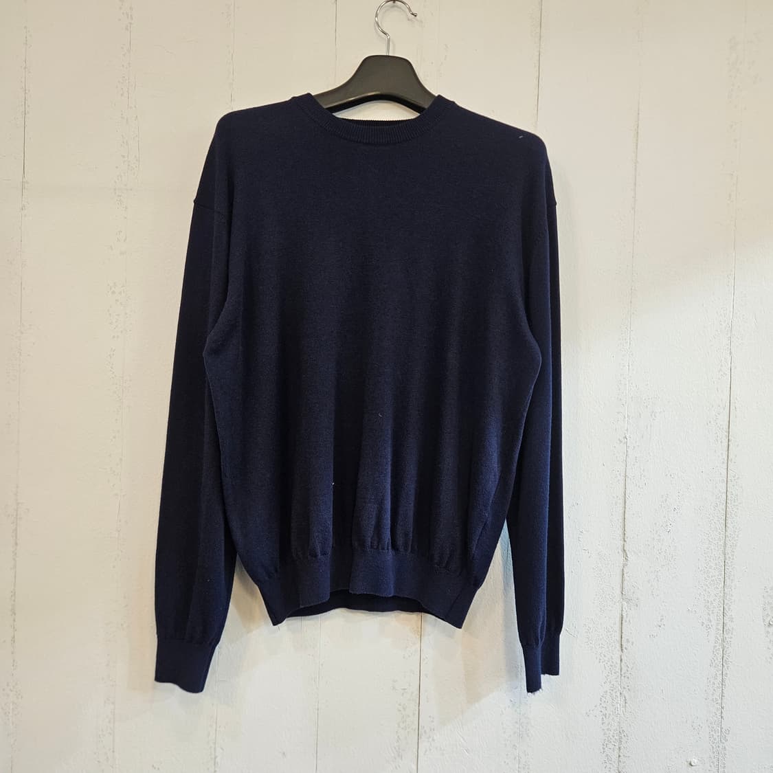 인더로우 네이비 니트스웨터 3(XL) 상품이미지1