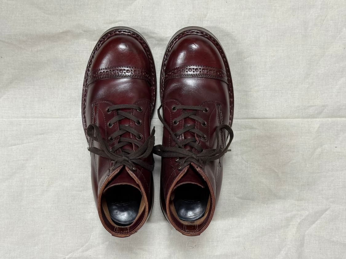 화이츠부츠 세미드레스 버건디 7.5E 상품이미지1