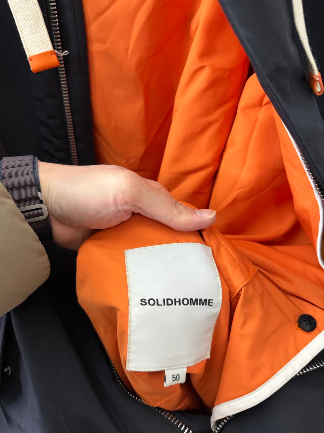 솔리드옴므 솔리드옴므자켓 솔타시 상품이미지5