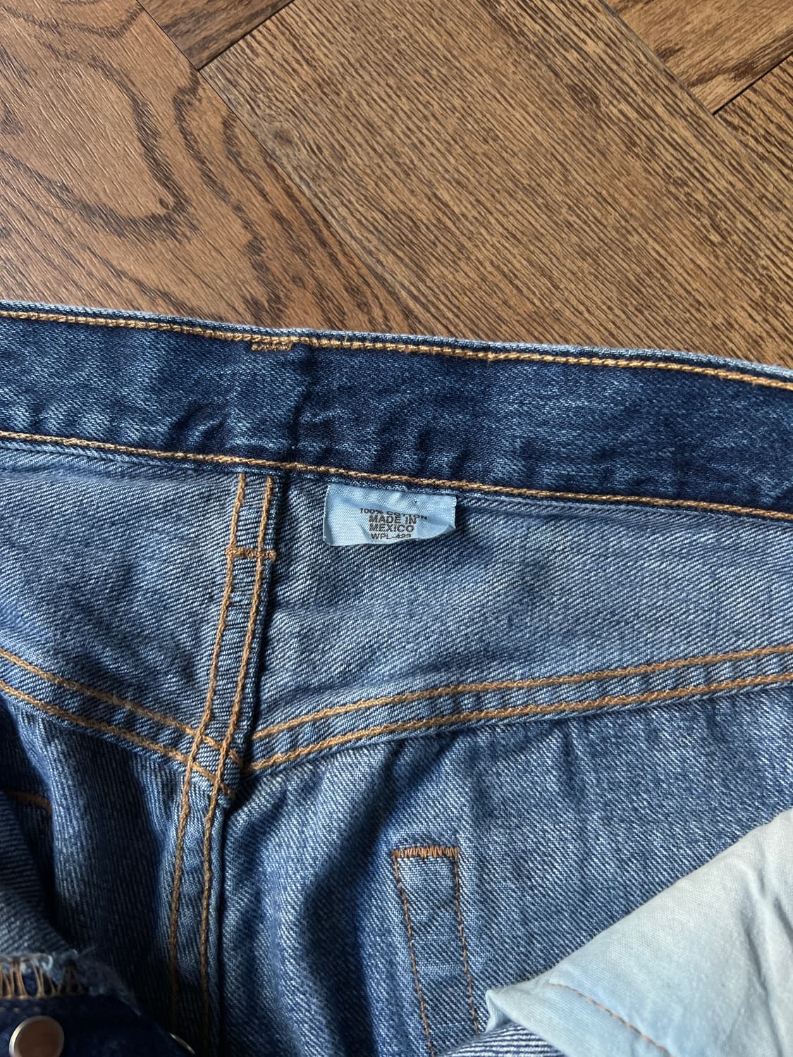 [33]00's 리바이스 501 멕시코제 셀비지 데님 팬츠 상품이미지4