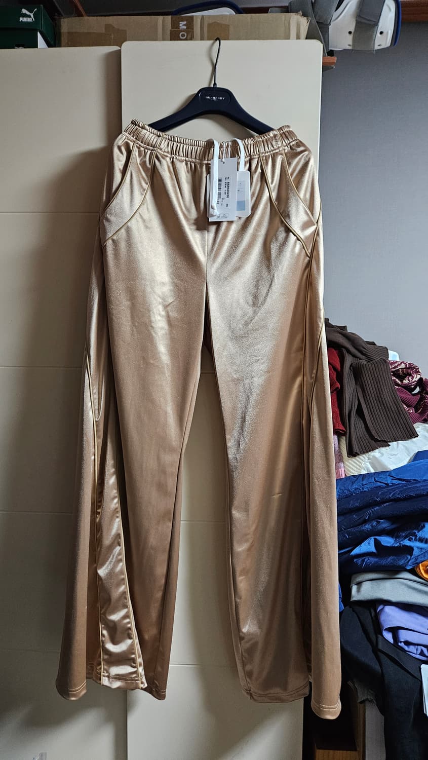 마르지엘라 프라다 천 팬츠 바지 새틴 75만 상품이미지1