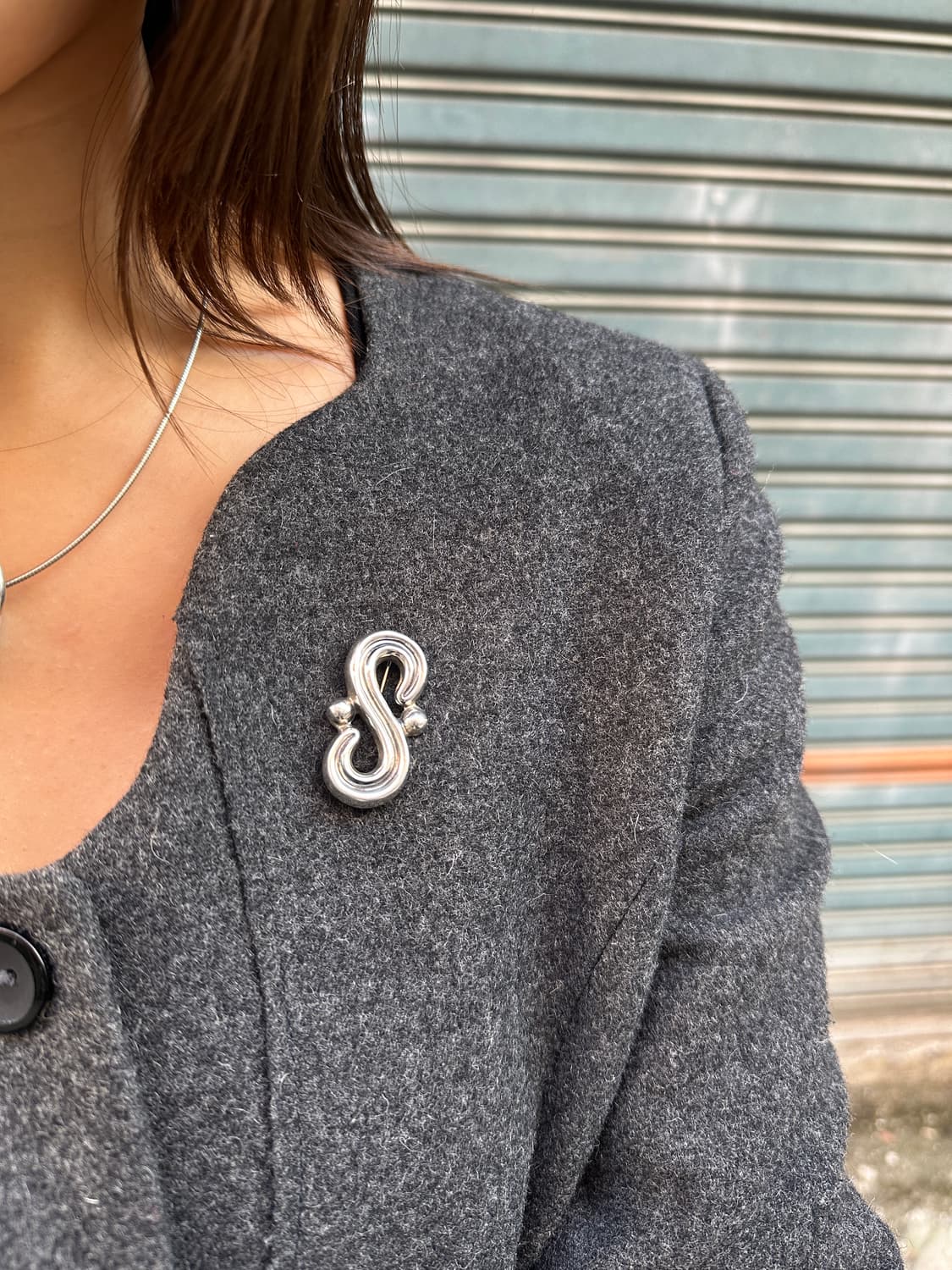 Mexico Infinity Flow 925silver Brooch 상품이미지6