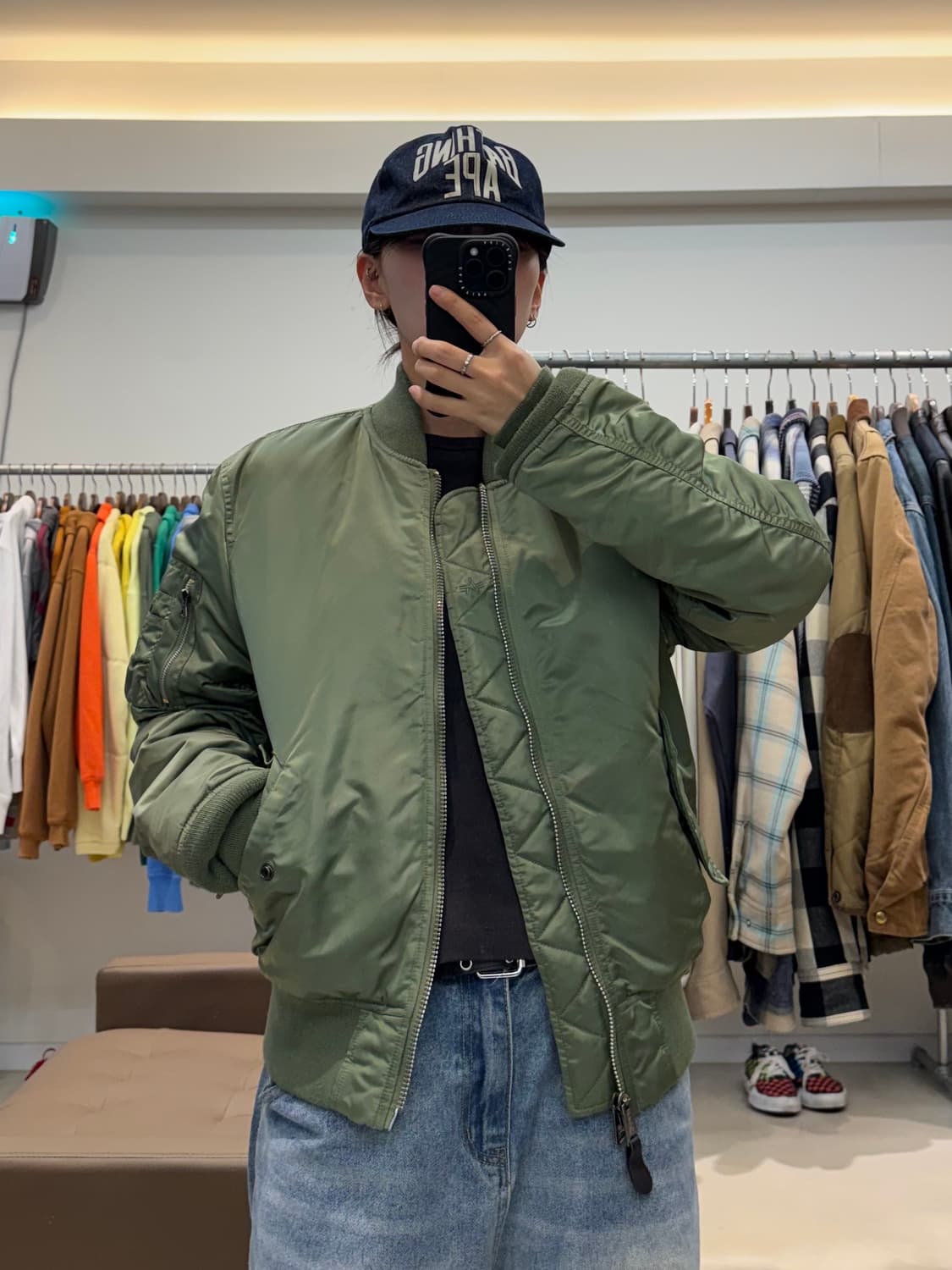 알파인더스트리 ma-1 플라이트 자켓 상품이미지7