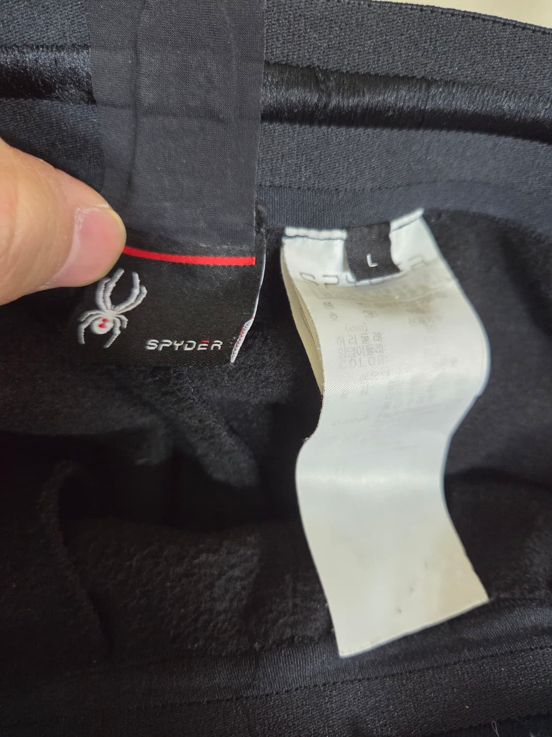 스파이더 안감기모 기능성 팬츠 L 상품이미지4
