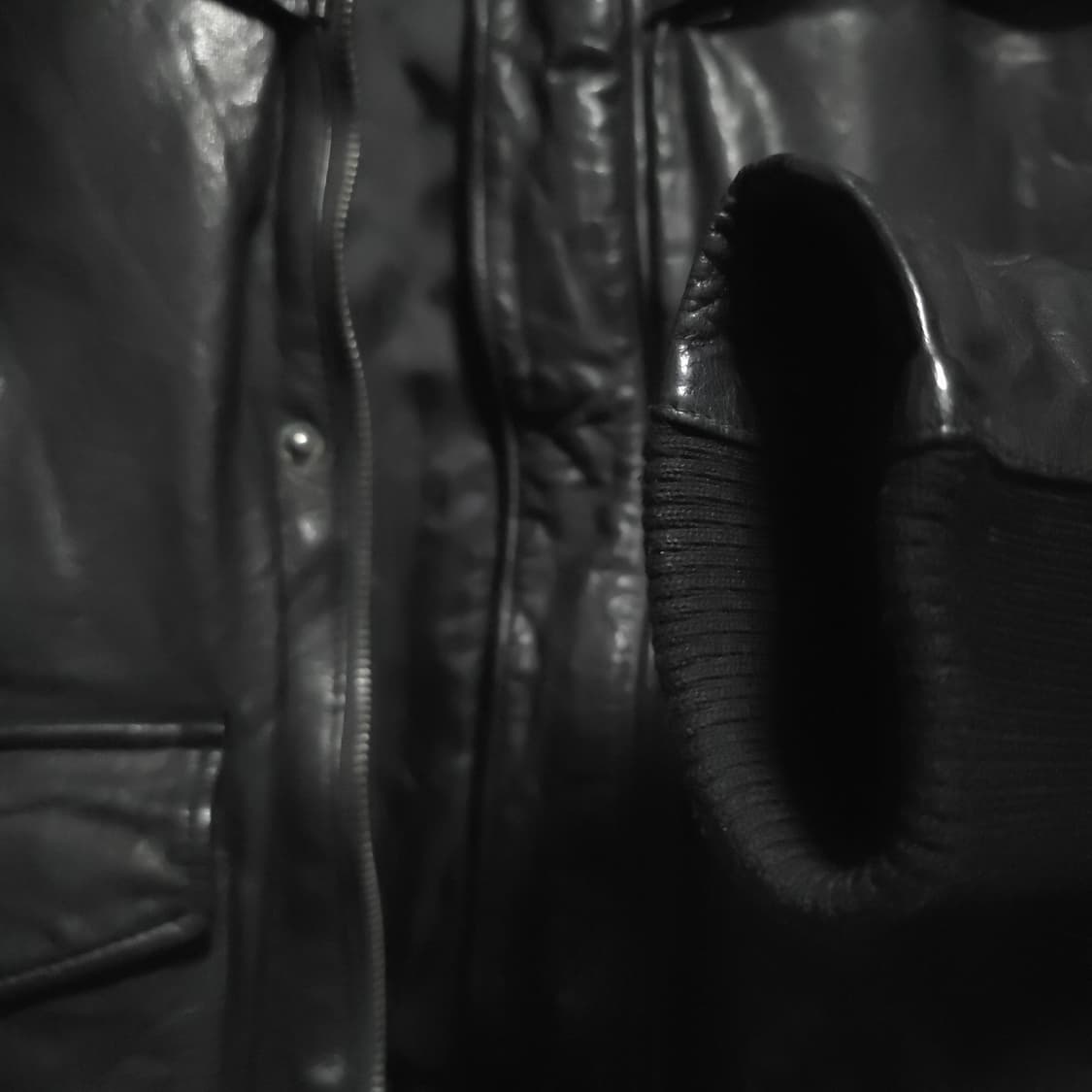 르몽드 남성 양가죽 자켓 블랙 XL 105 상품이미지5