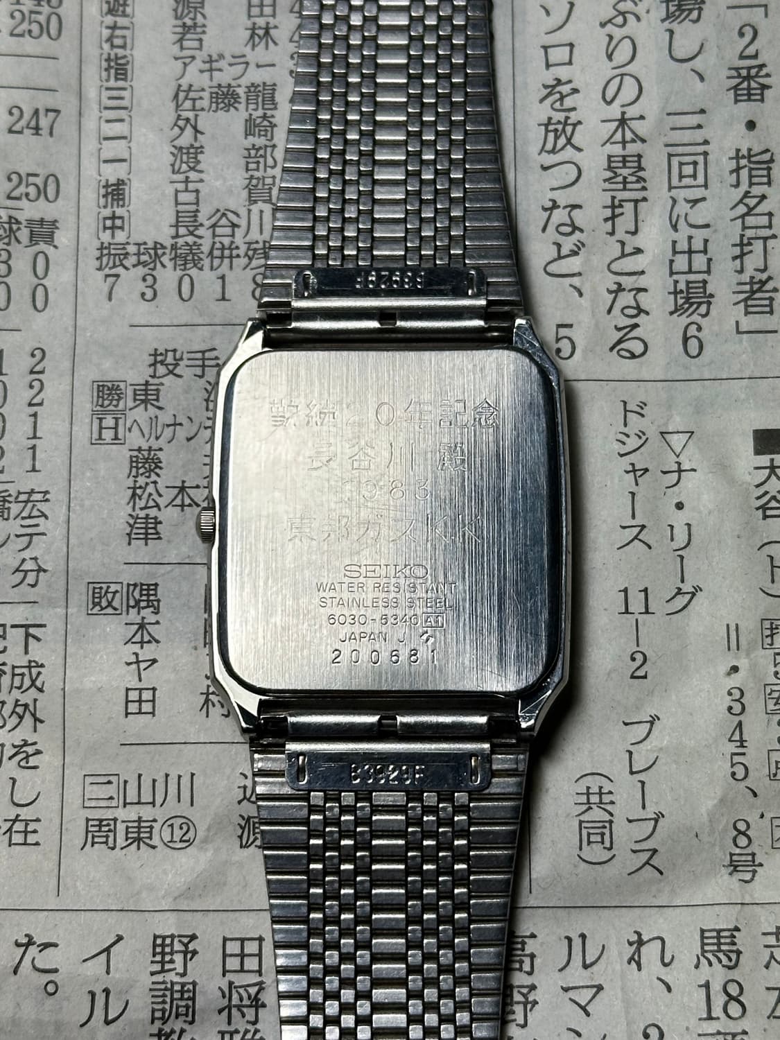 SEIKO quartz square 상품이미지6