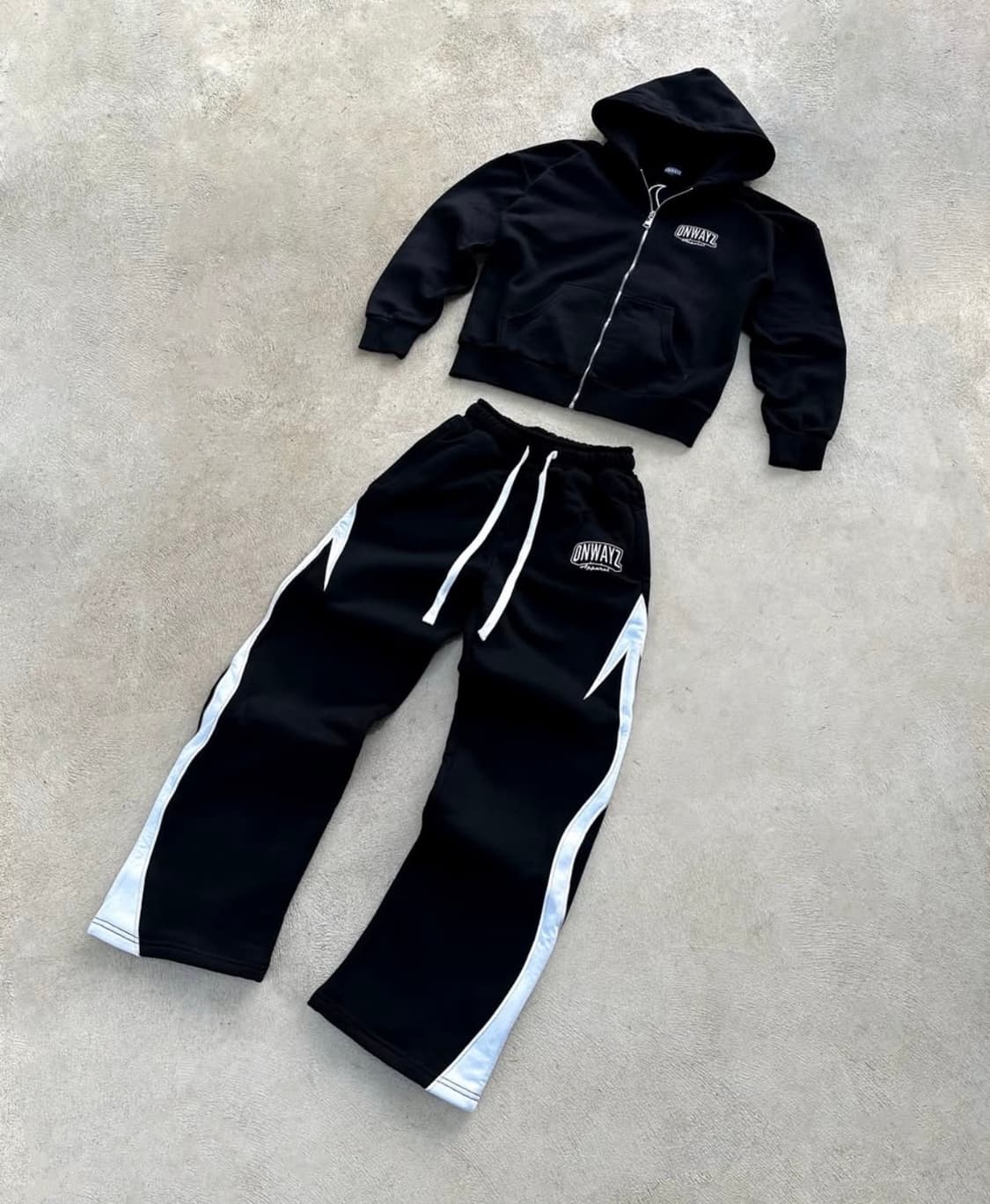 Onwayz 어로우 스웻 셋업 상품이미지1