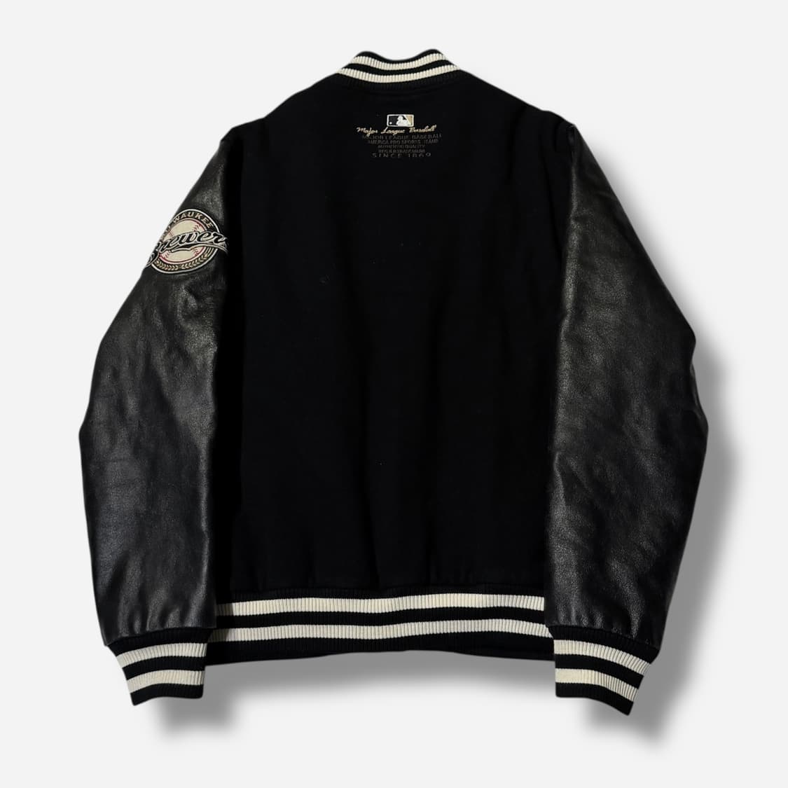 MLB 밀워키 브루어스 바시티 자켓 (XL) 상품이미지2