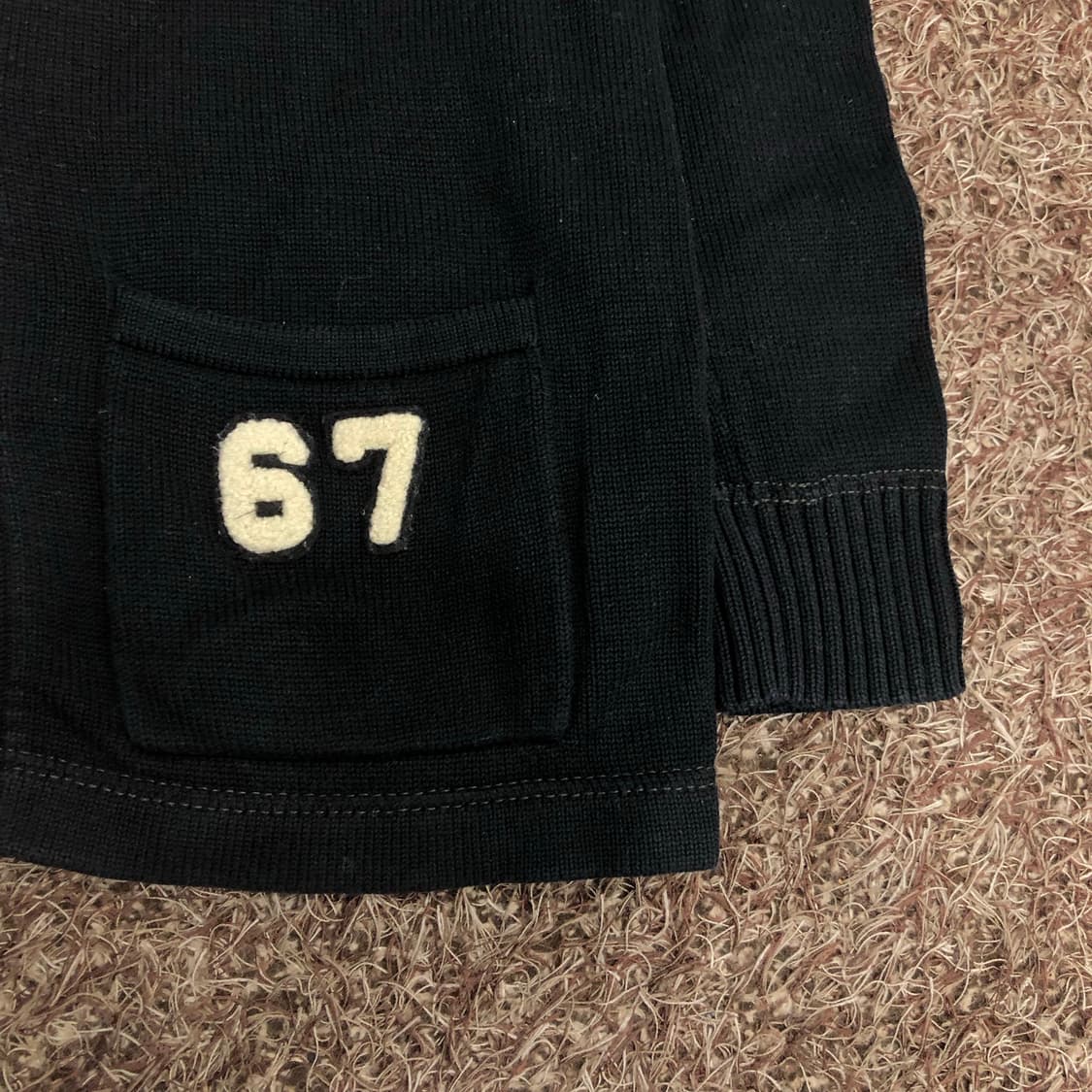 폴로 랄프로렌 바시티 패치 가디건 상품이미지3