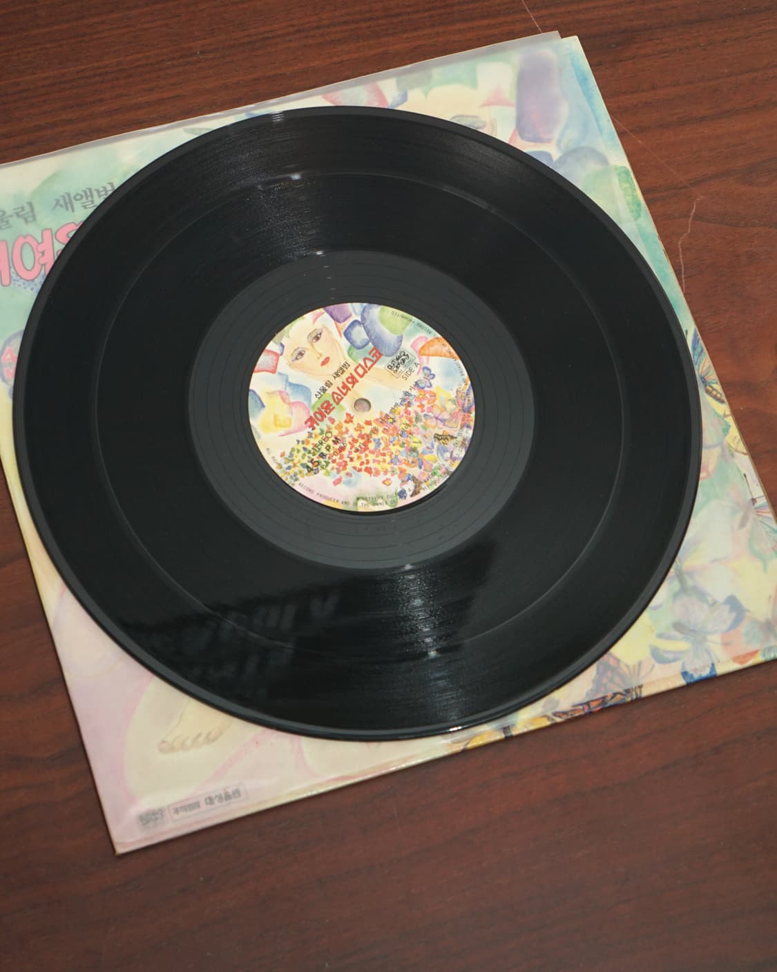 1986s 산울림 귀여운 소녀의 디스코 LP 음반 상품이미지5