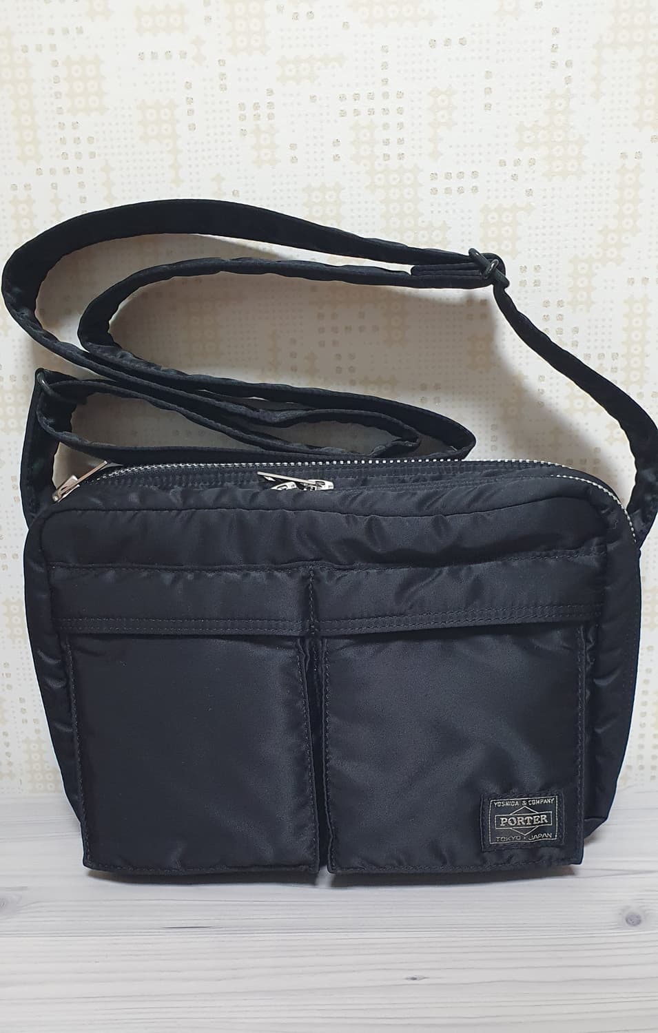 요시다 포터 탱커 숄더백 블랙 스몰 판매  상품이미지2