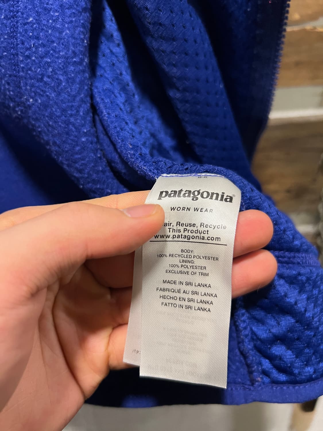 [S]파타고니아 레트로 블루 플리스 베스트 상품이미지6