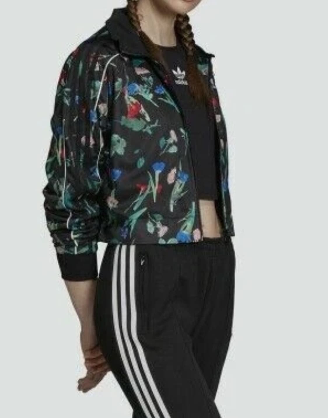 새옷 아디다스 벨리스트 플로럴 크롭 져지 트랙 재킷 자켓 66 상품이미지1