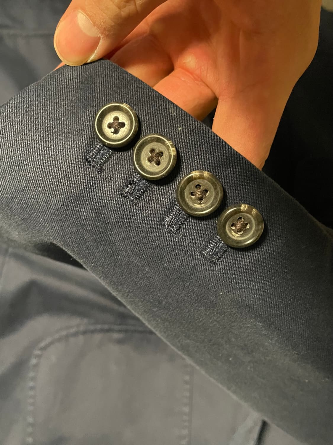 폴로 랄프로렌 네이비 코튼자켓  상품이미지4