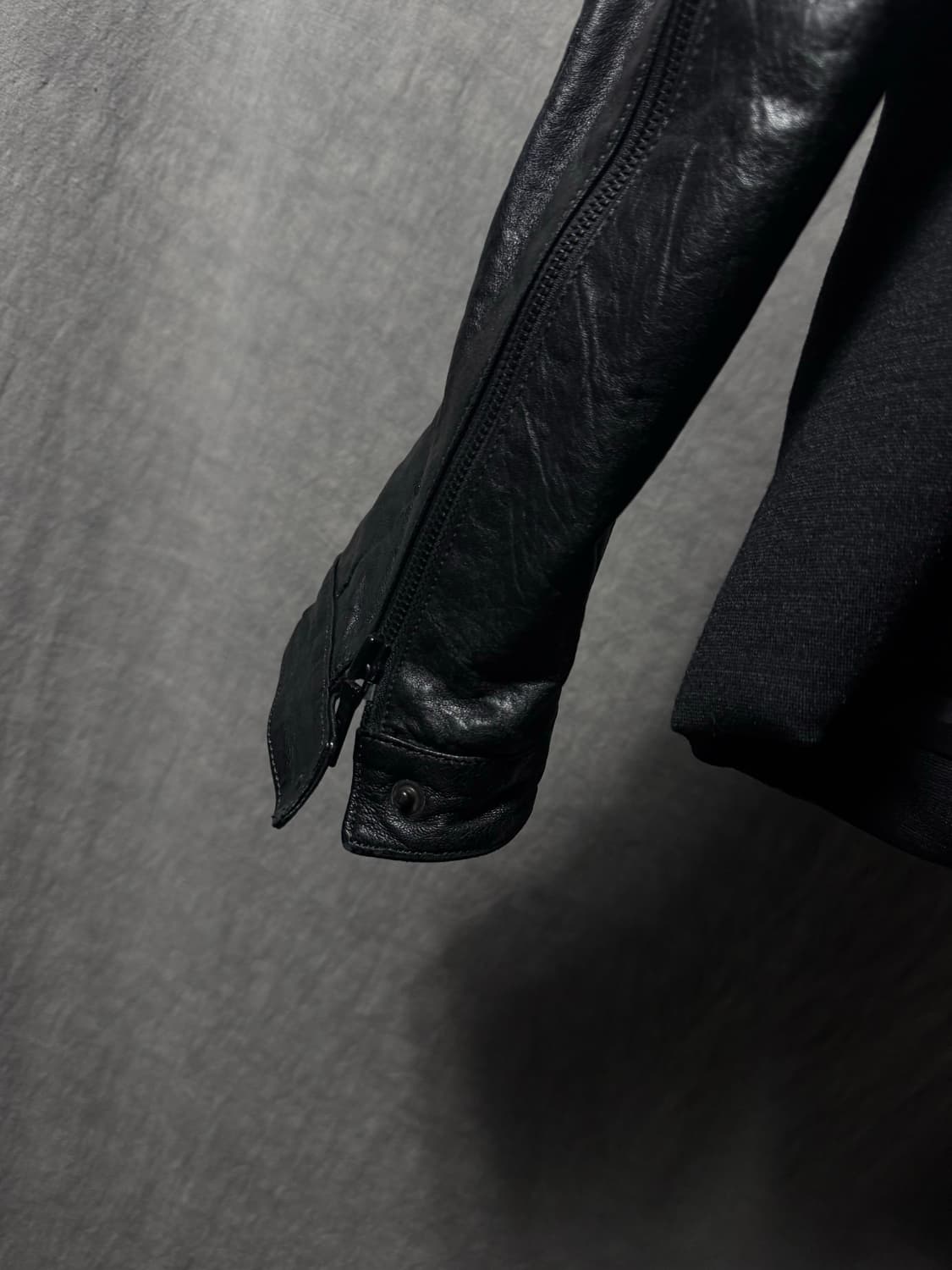 SYSTEM 암레더 비대칭 자켓 상품이미지8