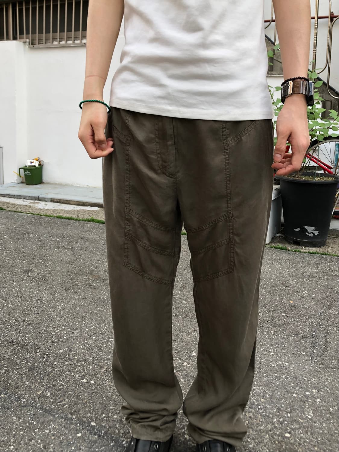 Alexander Wang Tapered Rayon Pants 상품이미지2