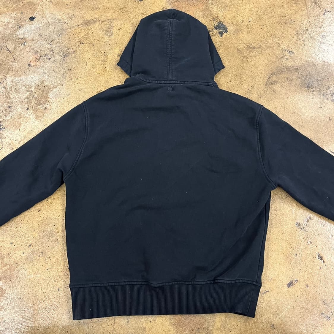 [정품/S] 아미 스몰 하트 블랙 후드티 b19 상품이미지4