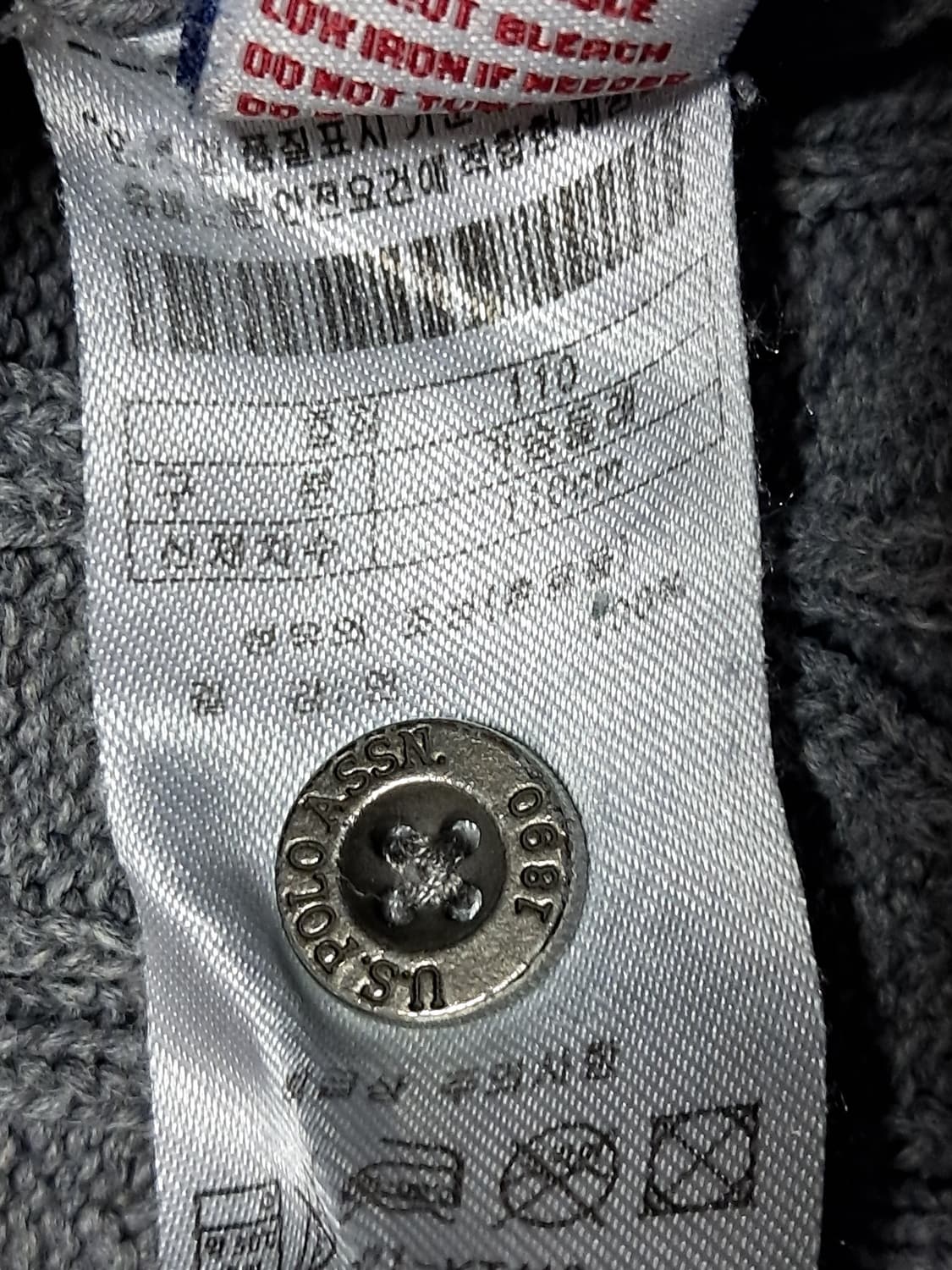 USPA 니트티 남성L 상품이미지10