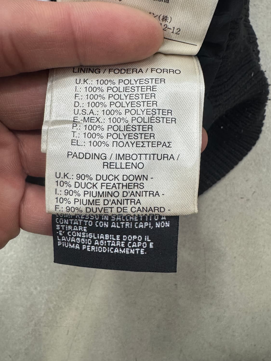 디젤 Ma-1 크롭 패딩 자켓  상품이미지8