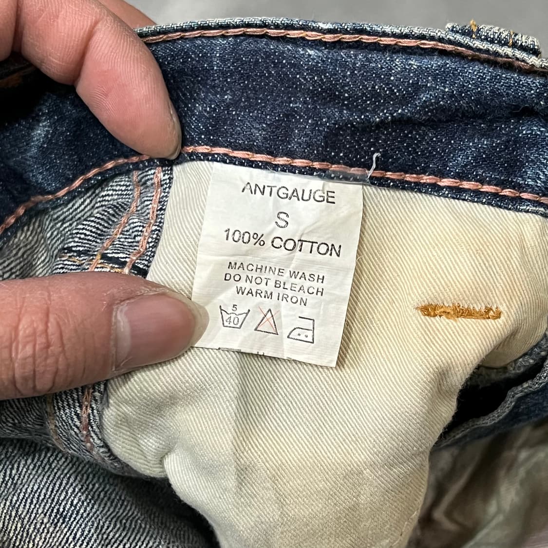  Antgauge 자수 데님 스커트 y15552 상품이미지7