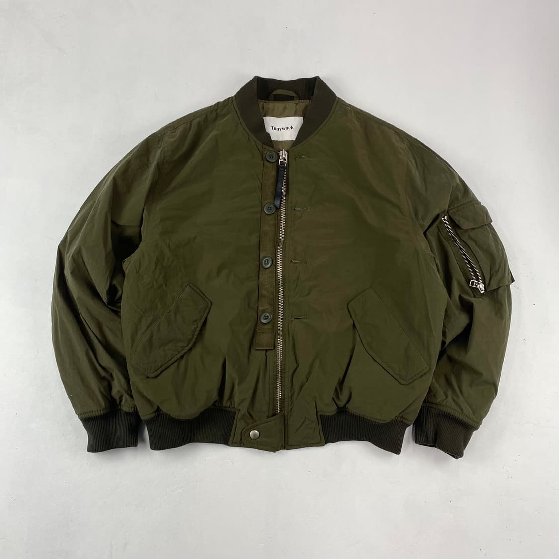 토니웩 유틸리티 페이디드 Ma-1 항공 봄버 자켓 (100) 상품이미지2