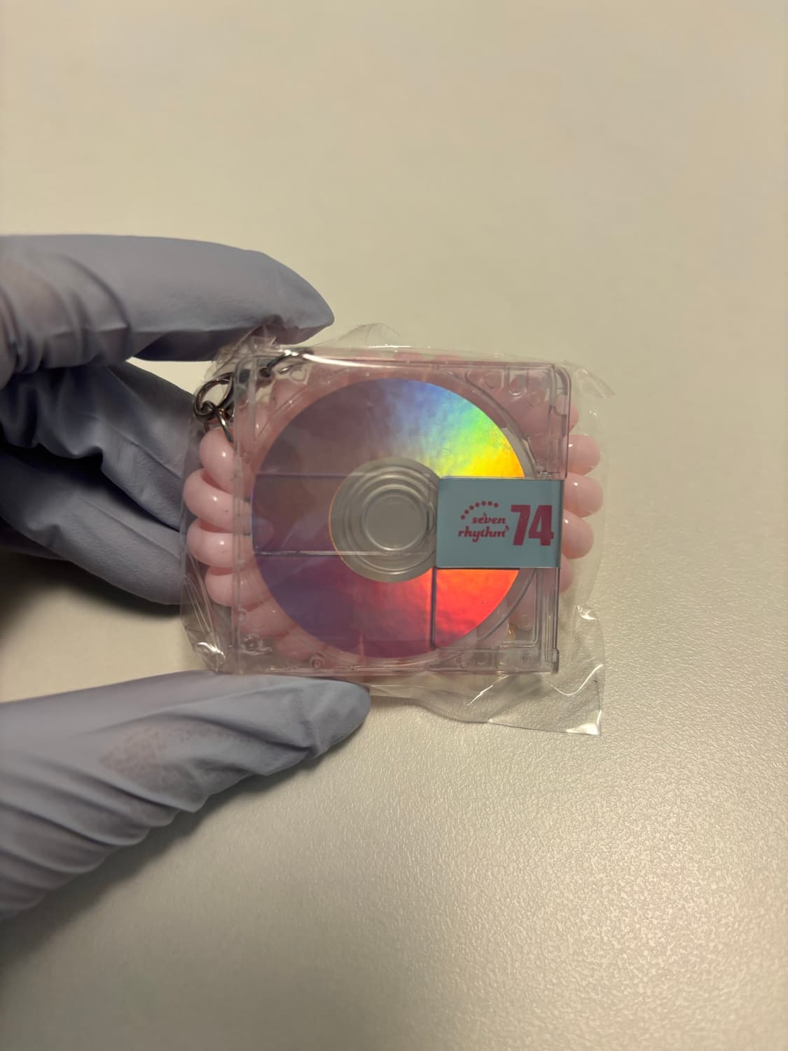 mini MD 리얼 컬렉션 CD 케이스 가챠 핑크 상품이미지3