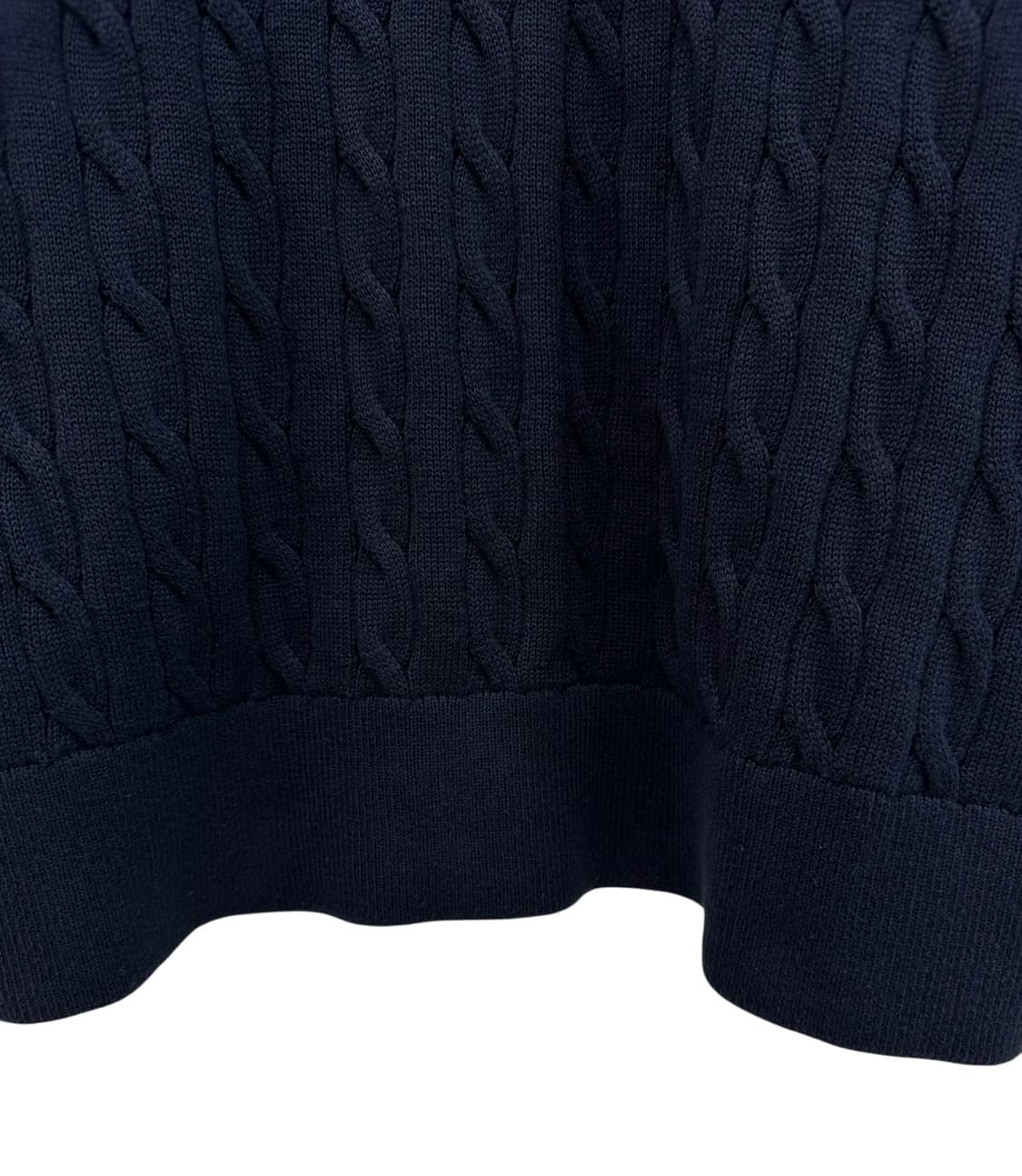 타미힐피거 꽈배기 케이블니트 네이비 (L) 상품이미지4