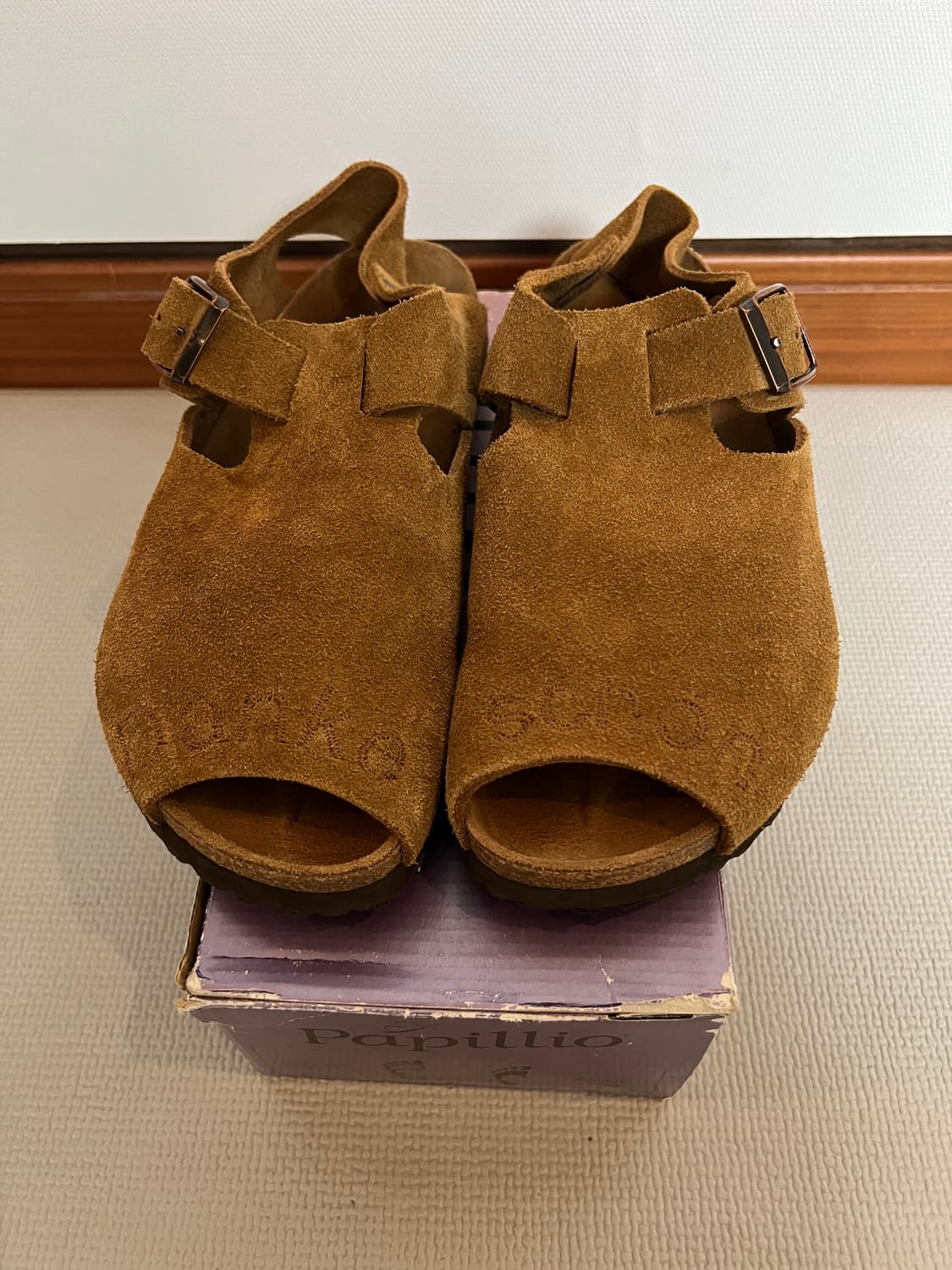 무료배송 - 2회착용 버켄스탁 파필리오 비엔나(샌드) 한정판 265 상품이미지2