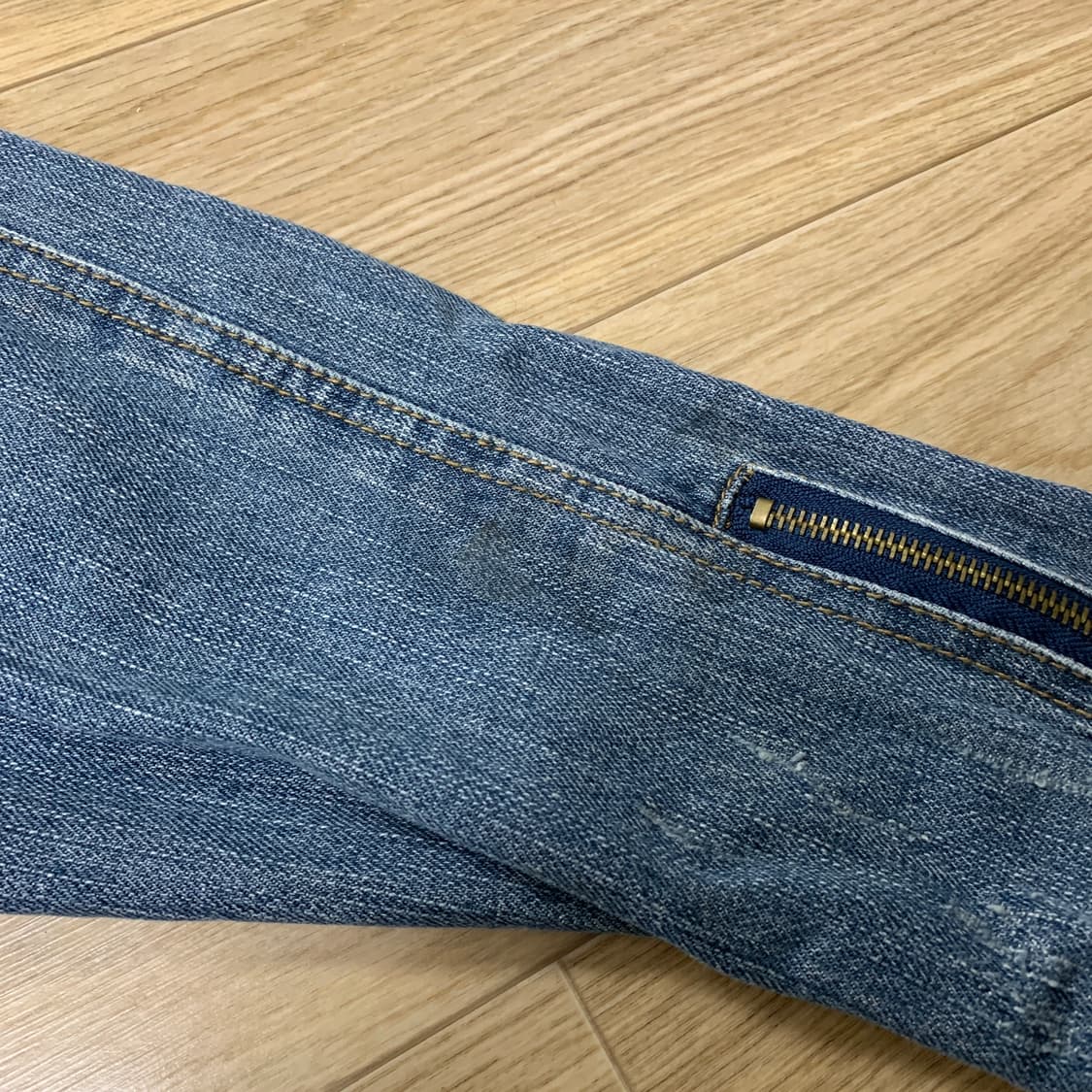 L-95)미야비 무수비 오리엔탈 데님 자켓 상품이미지4