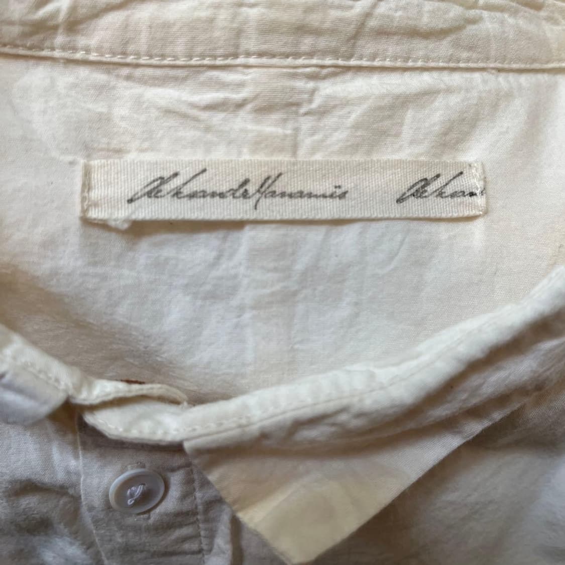 알렉산더 마나미스 비대칭 셔츠 상품이미지8