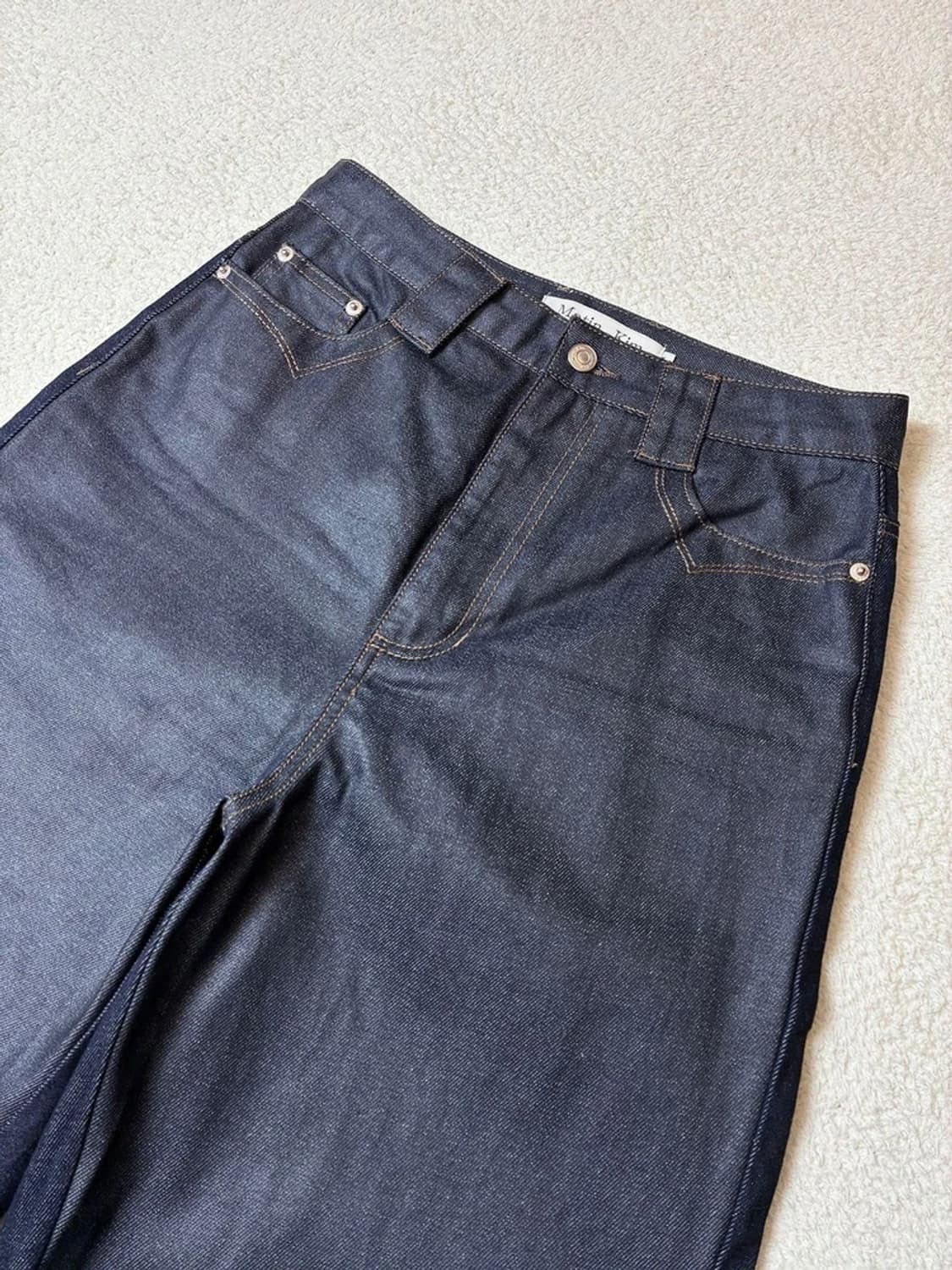 마뗑킴 23FW 포켓 스티치 코팅 데님 팬츠 PN7032 상품이미지2