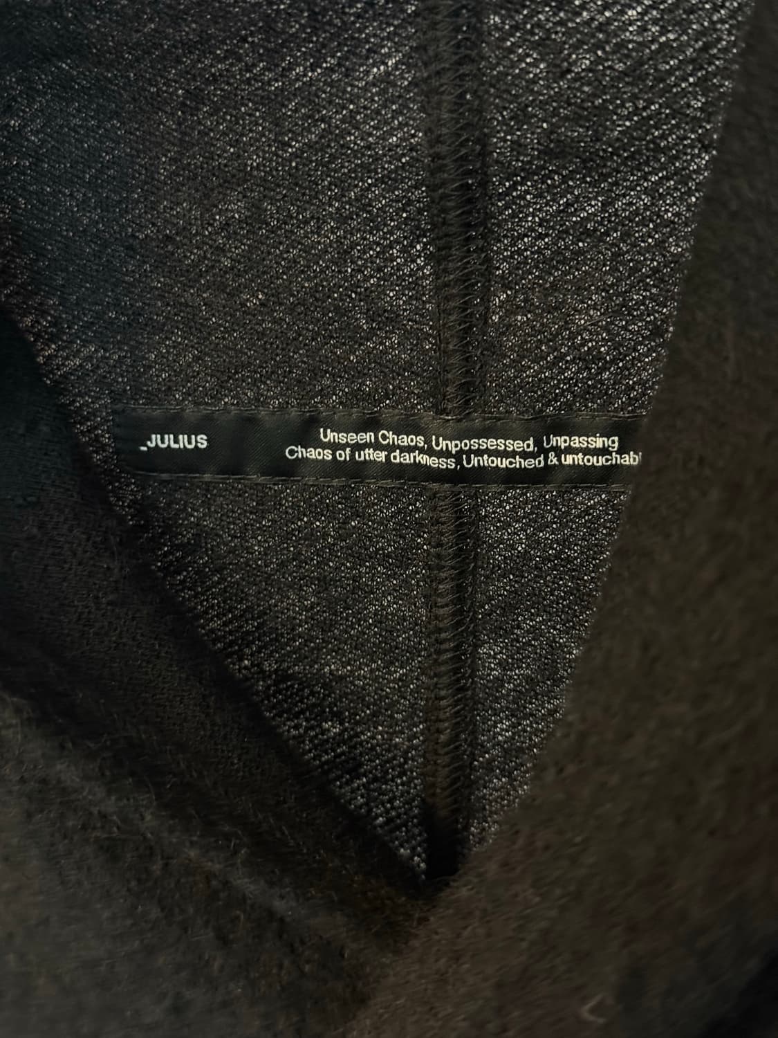 Julius 랩 니트 상품이미지4