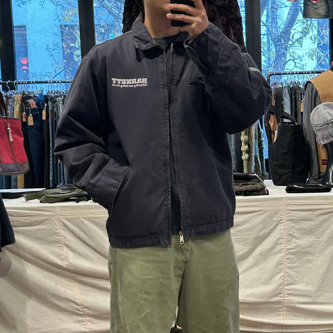 L) Mountain USA 워크웨어 덕 캔버스 메카닉 자켓 상품이미지10