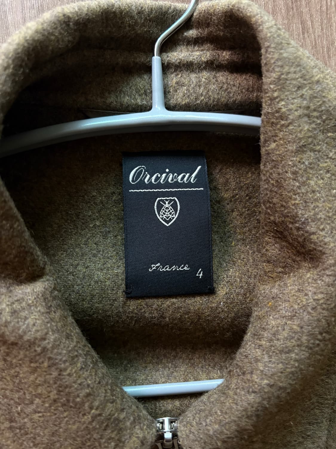Orcival 오르치발 울 집업자켓 4사이즈 상품이미지3