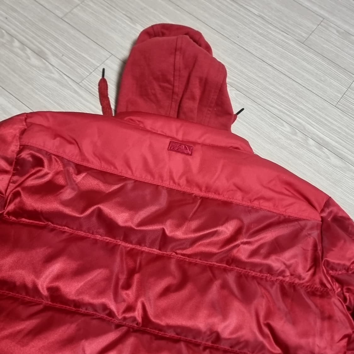 MLB 레드삭스 야구 점퍼 패딩 후드 레드(105) 상품이미지7