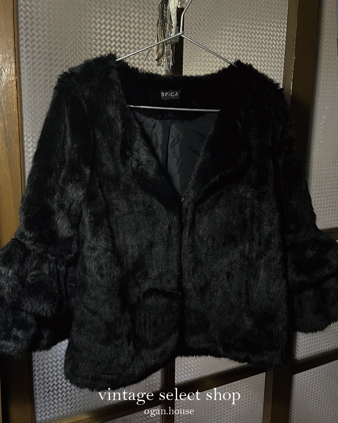 vintage kang kang eco fur jacket 상품이미지5