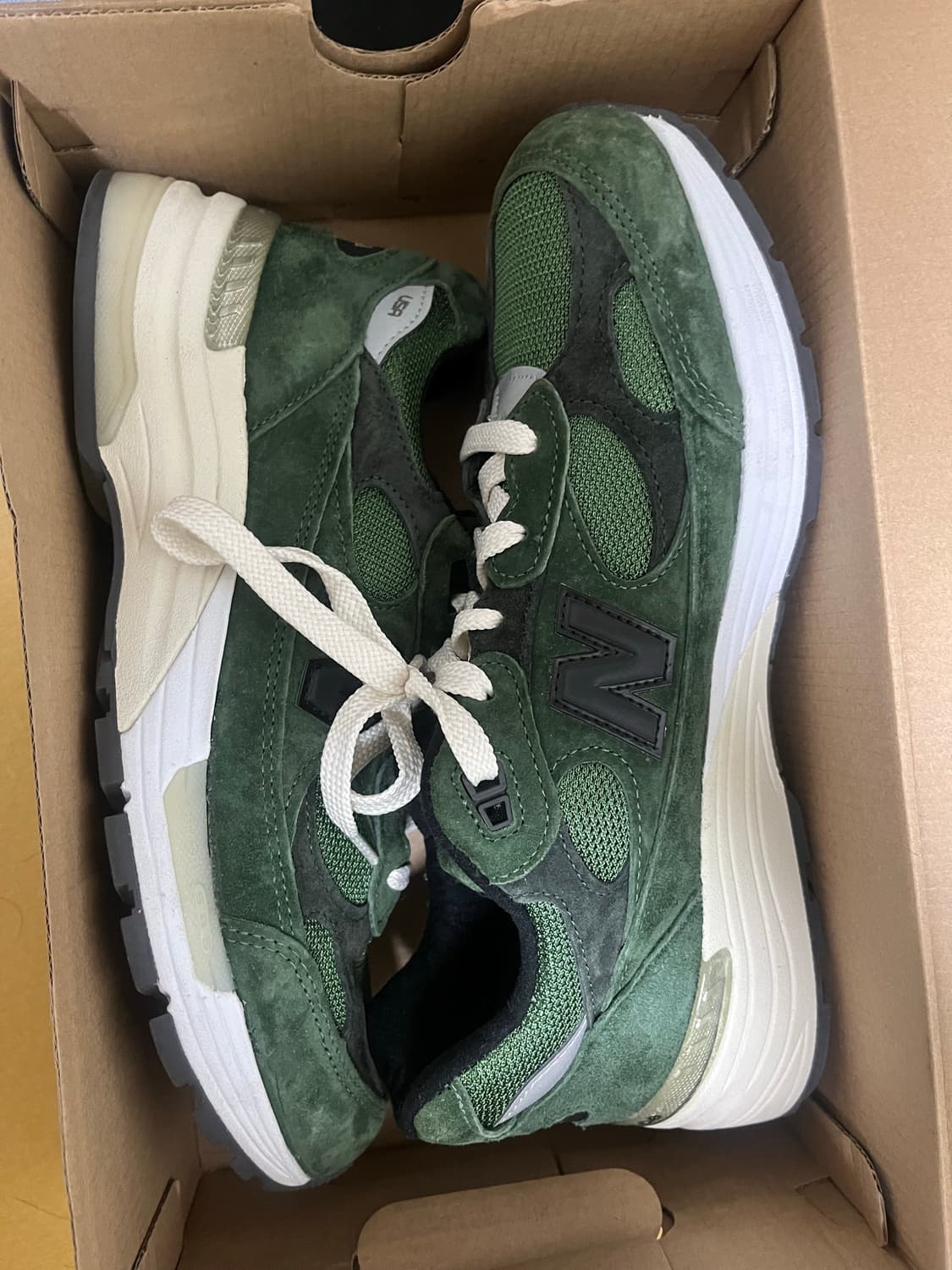 뉴발란스 x JJJ자운드 992 메이드 인 USA 모시 그린 상품이미지2