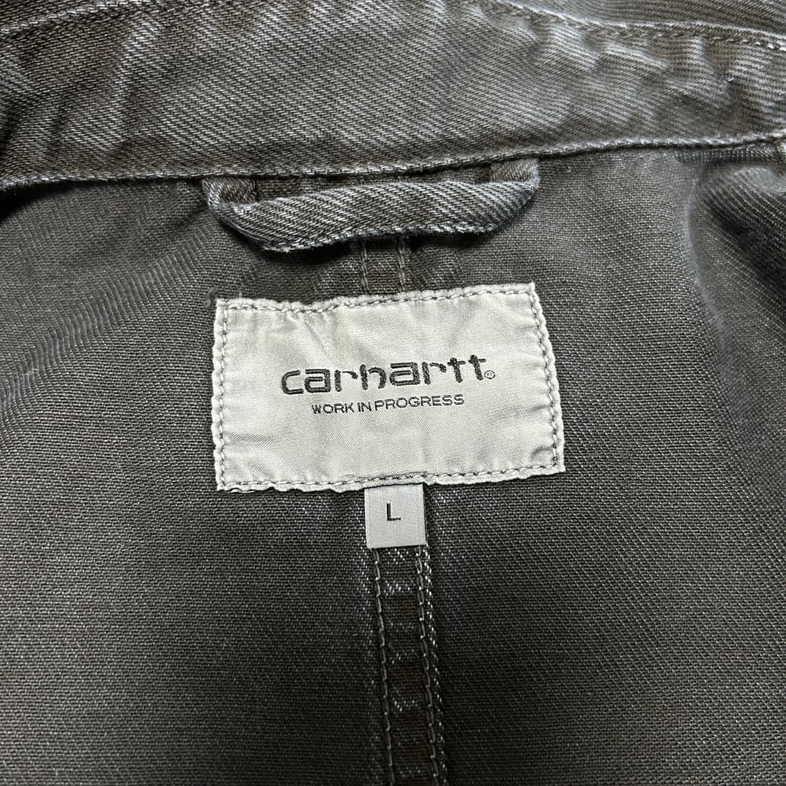 [L/라지] 칼하트WIP 개리슨 코트 초어자켓 블랙 상품이미지4