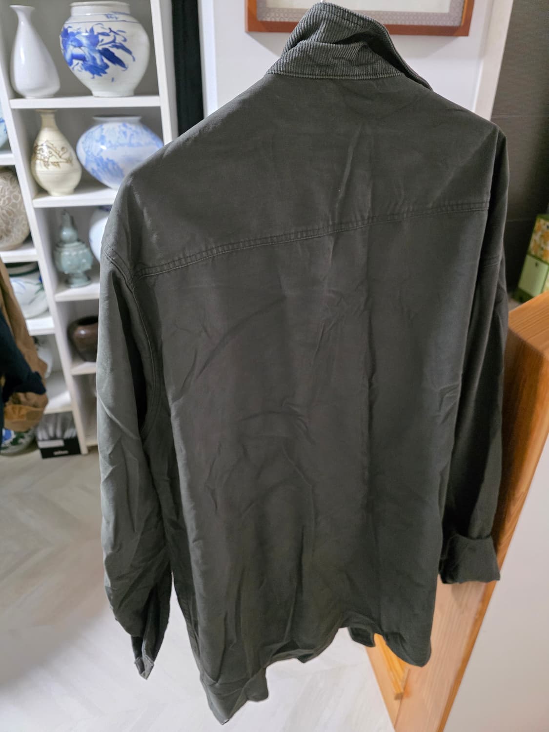 라퍼지스토어 프렌치 워크자켓 밀리터리 카키 L사이즈 상품이미지2