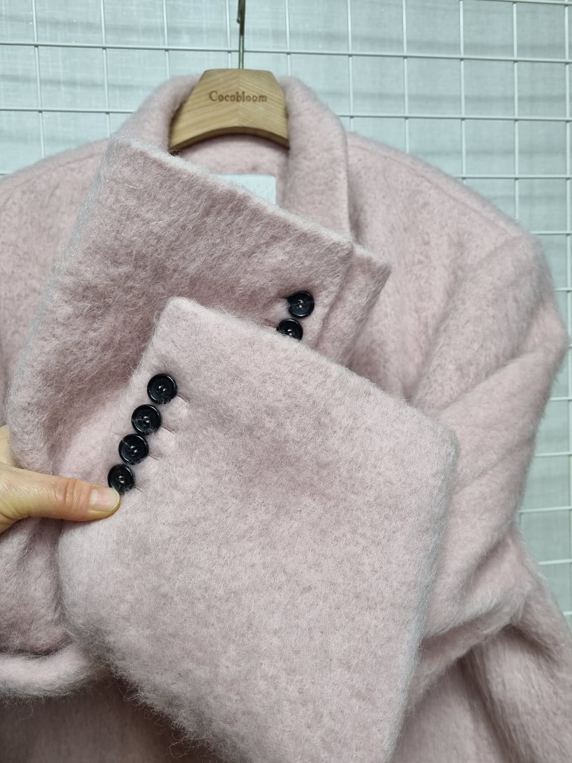 ASURA 아수라 오버핏 모헤어 자켓 free 상품이미지6