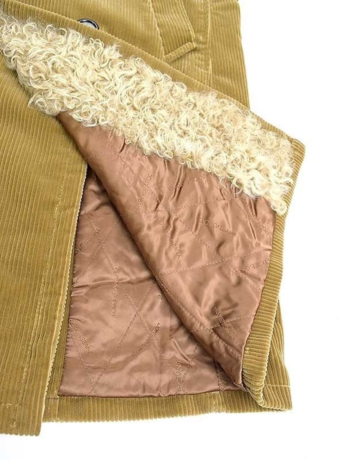 돌체앤가바나 02AW 램퍼 코듀로이 코트 상품이미지4